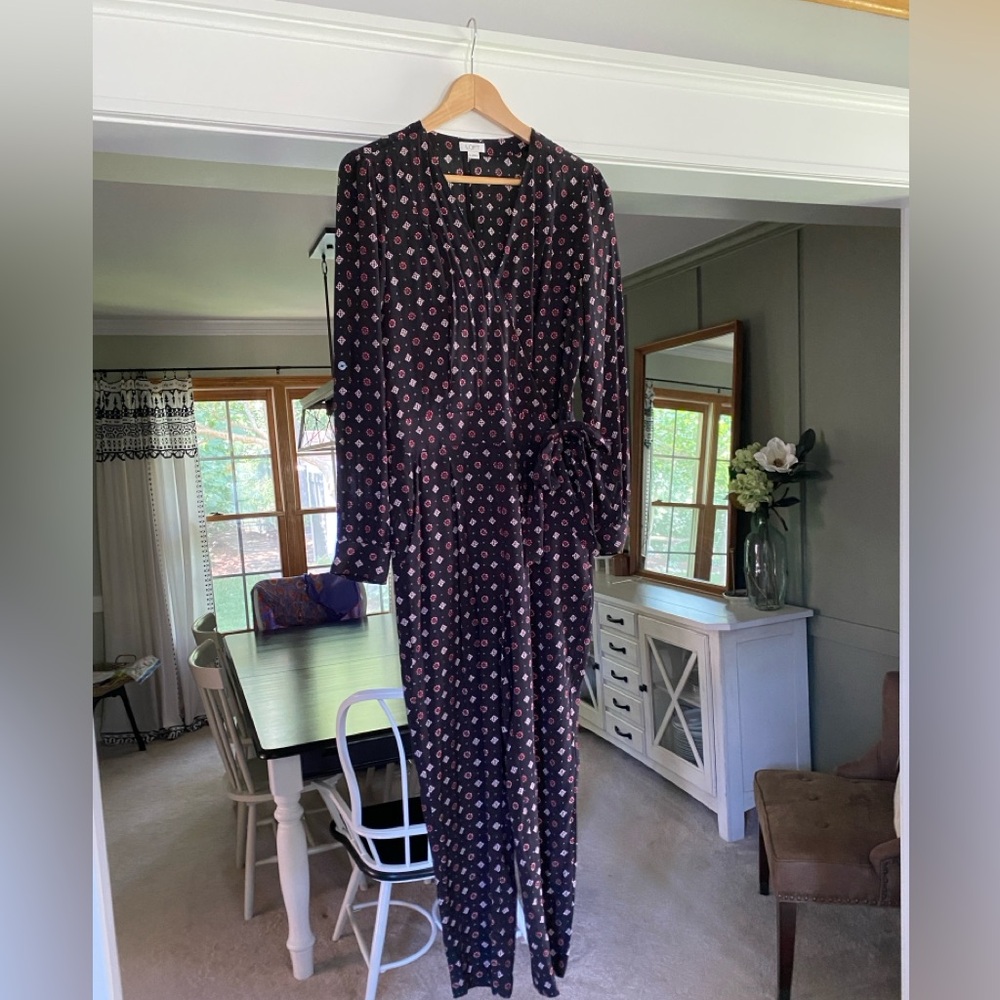Loft wrap jumpsuit